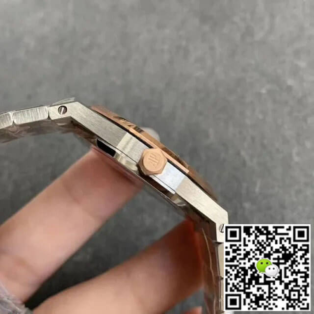 Replica Audemars P1g*et Royal Oak 67651SR.ZZ.1261SR.01 1:1 Best Edition JF Factory Silver Dial