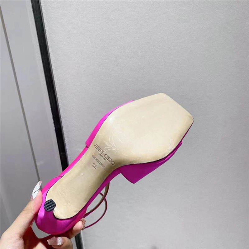 J1m*y Ch00 Paris window custom high heels