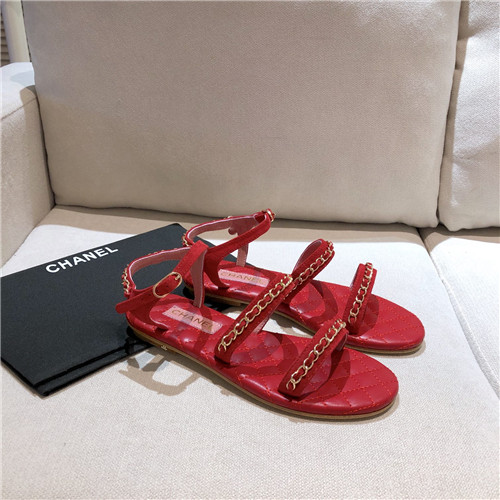 Ch**el flat sandals
