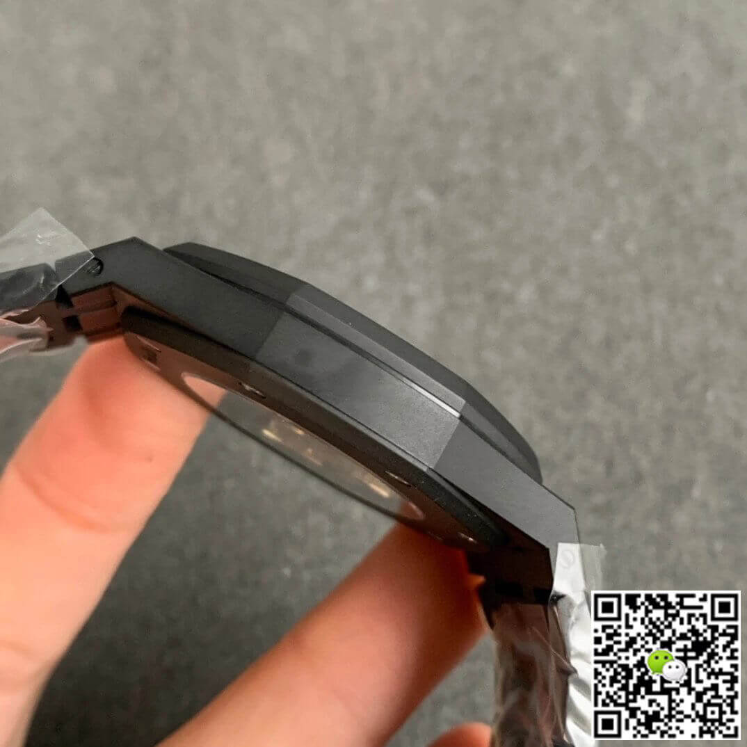 Replica Audemars P1g*et Royal Oak 15400 DLC Version 1:1 Best Edition ZF Factory Blue Dial