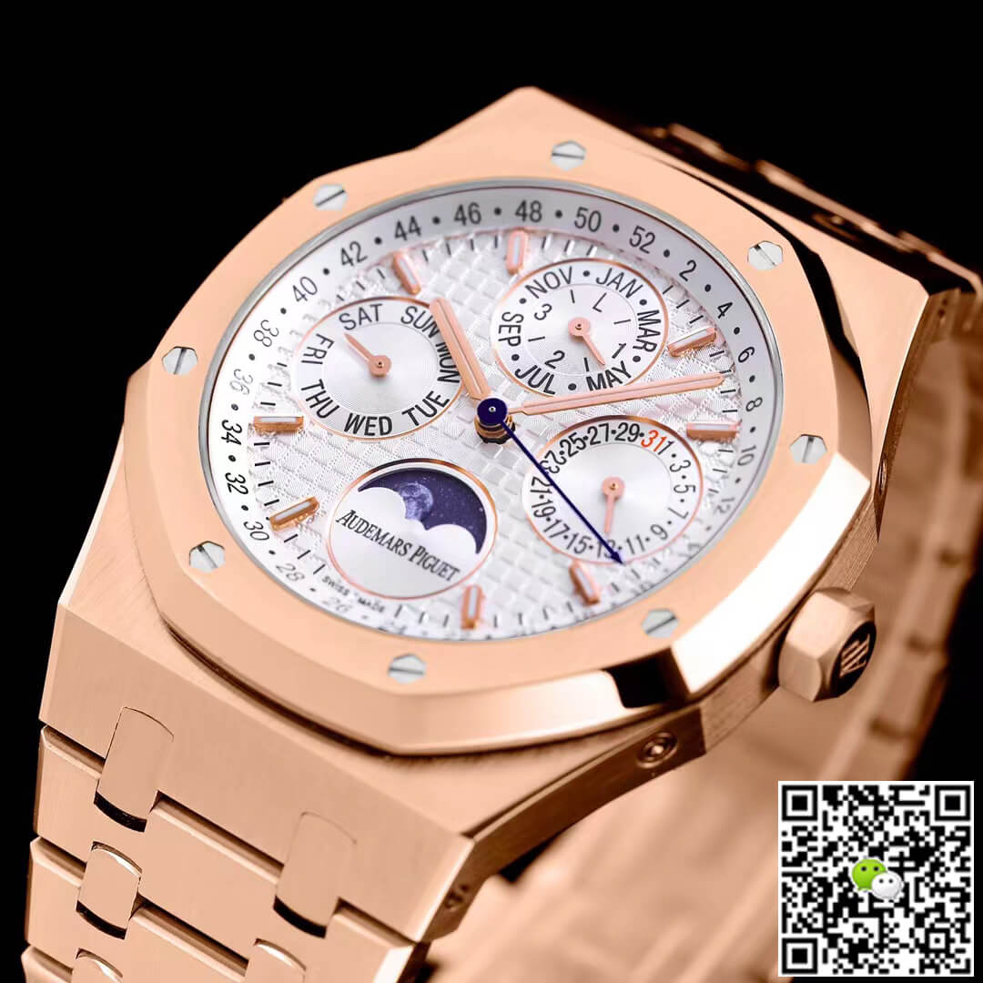 Replica Audemars P1g*et Royal Oak 26574OR.OO.1220OR.01 1:1 Best Edition APS Factory White Dial