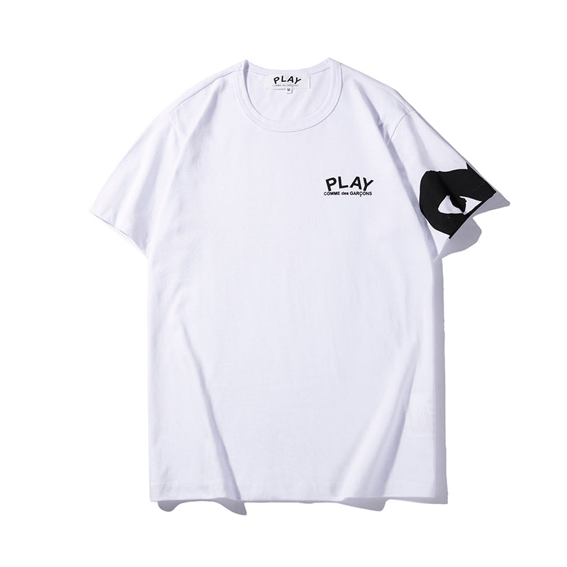 Play Comme des Garcons Sleeve Heart Cotton Shirt P06