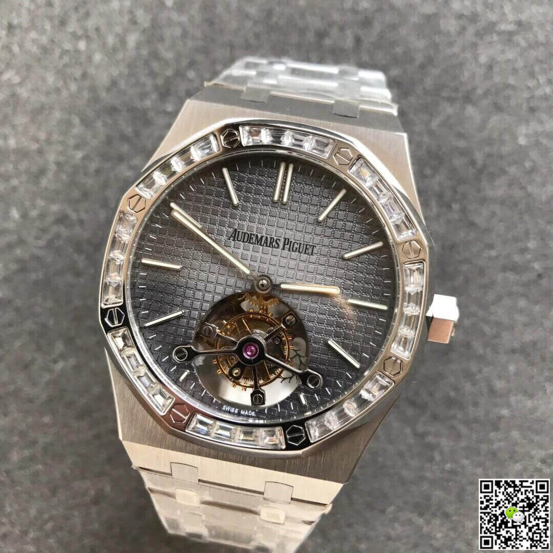Replica Audemars P1g*et Royal Oak Tourbillon 26516PT.ZZ.1220PT.01 1:1 Best Edition R8 Factory D1am0nd