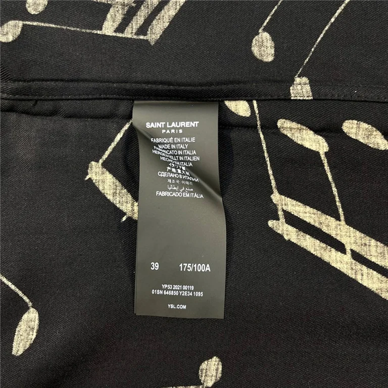 2022fw Sa1nt Lau*nt Shirt