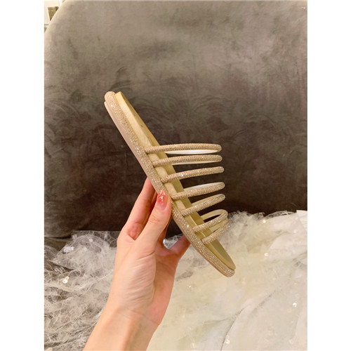 rene caovilla rome slippers sandals