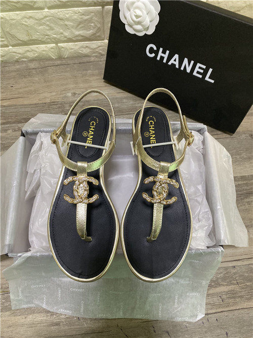 Ch**el flat sandals