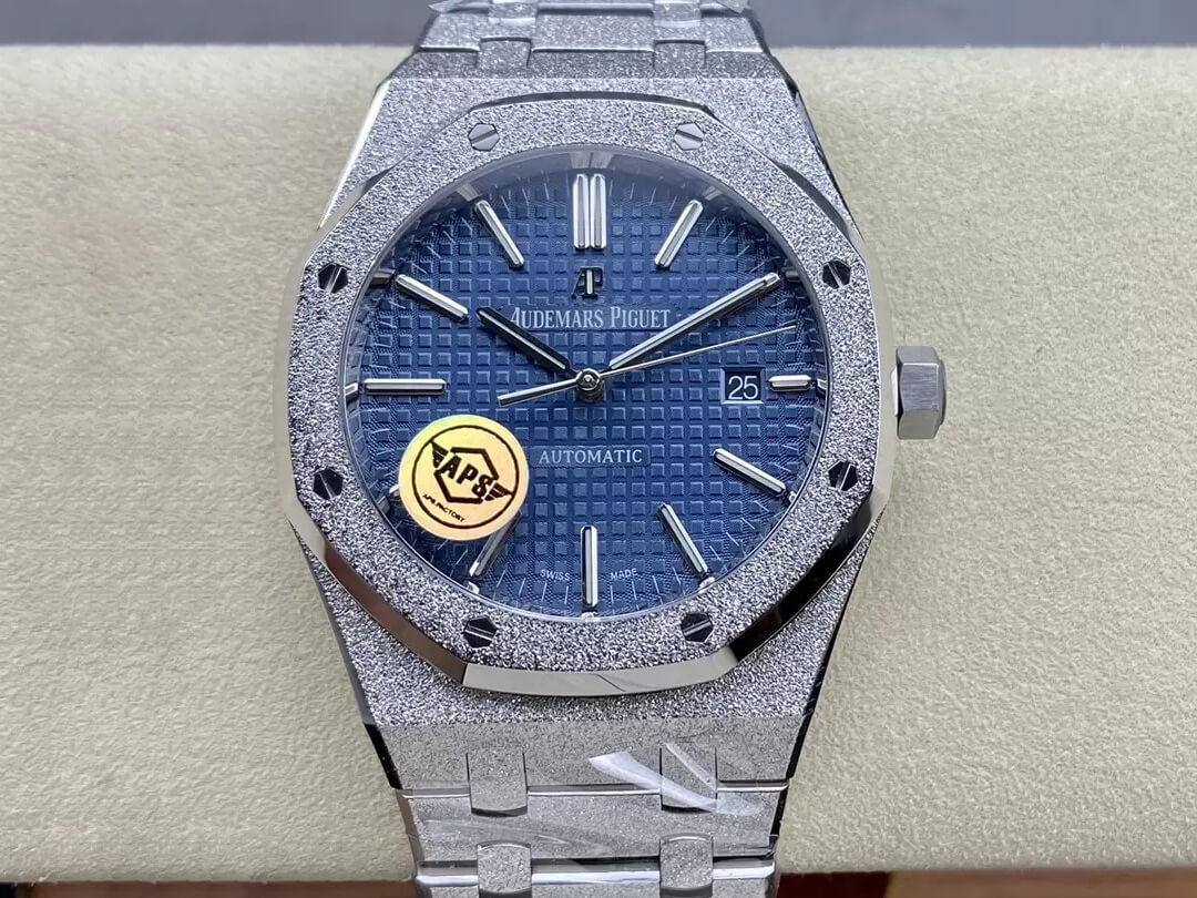 Replica Audemars P1g*et Royal Oak 15410BC.GG.1224BC.01 1:1 Best Edition APS Factory Blue Dial