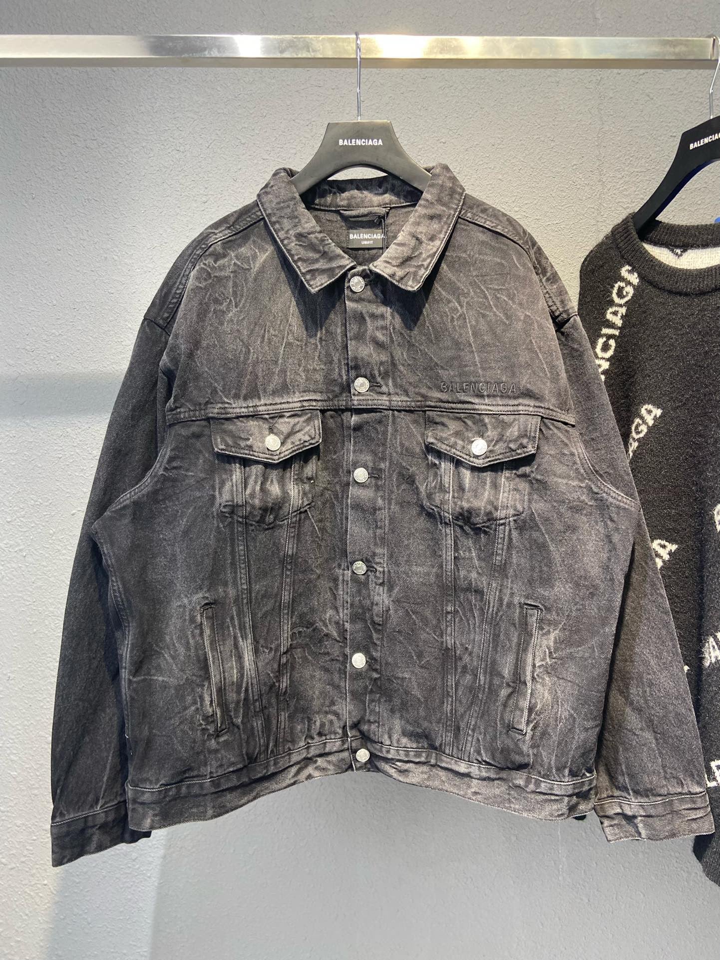 Ba1en*iaga PARIS Denim Jacket
