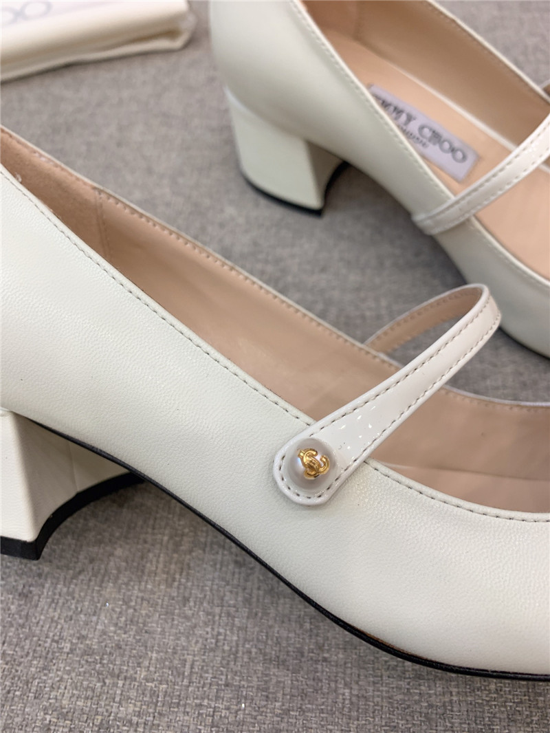 J1m*y Ch00 New Thick Heel Mary Jane Shoes