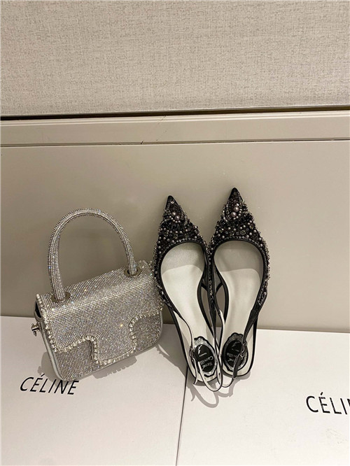 rene caovilla flat sandals