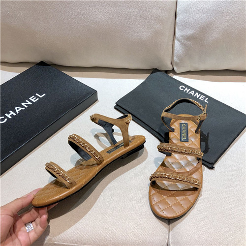 Ch**el flat sandals