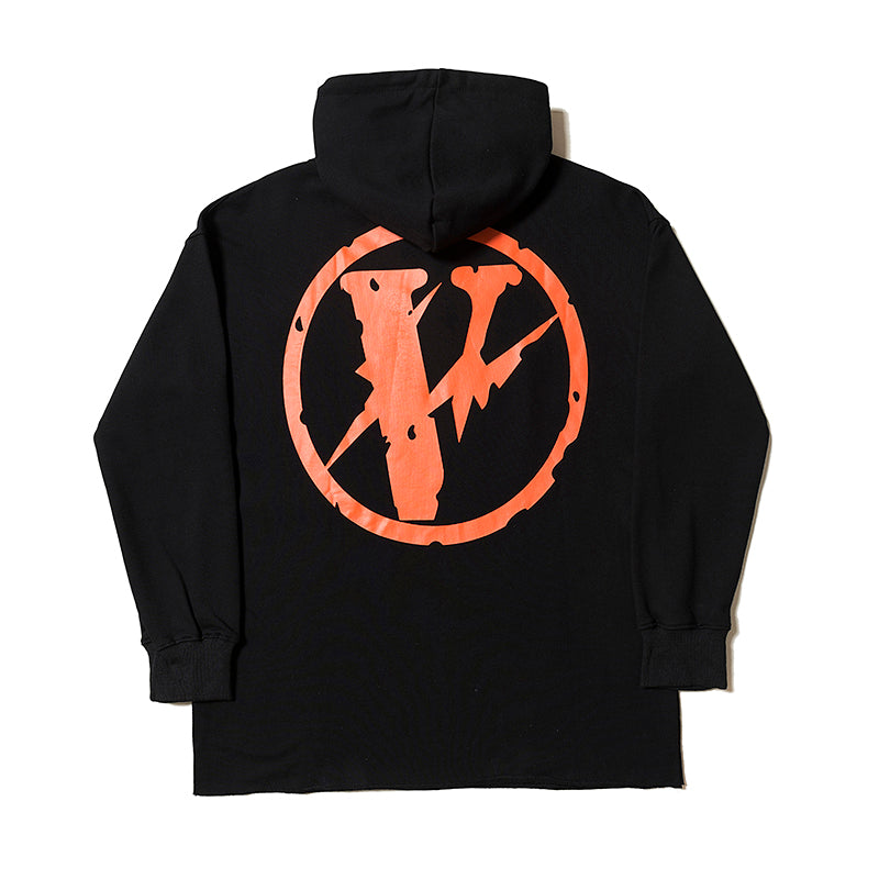 Vlone x Fragment Friends Hoodie Orange V Sweatshirt 6019