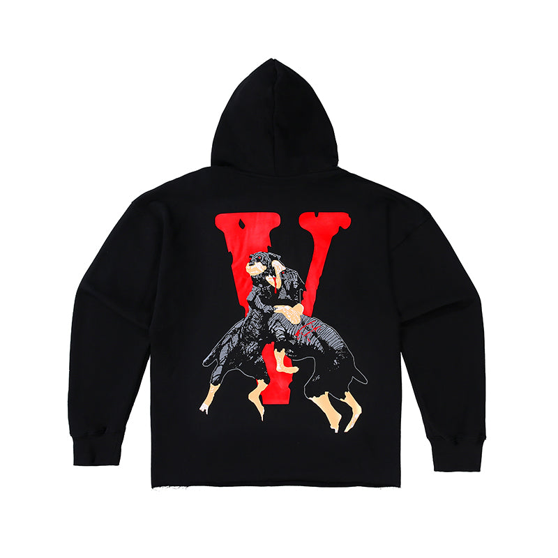 Vlone City Morgue Drip V Hoodie 6666