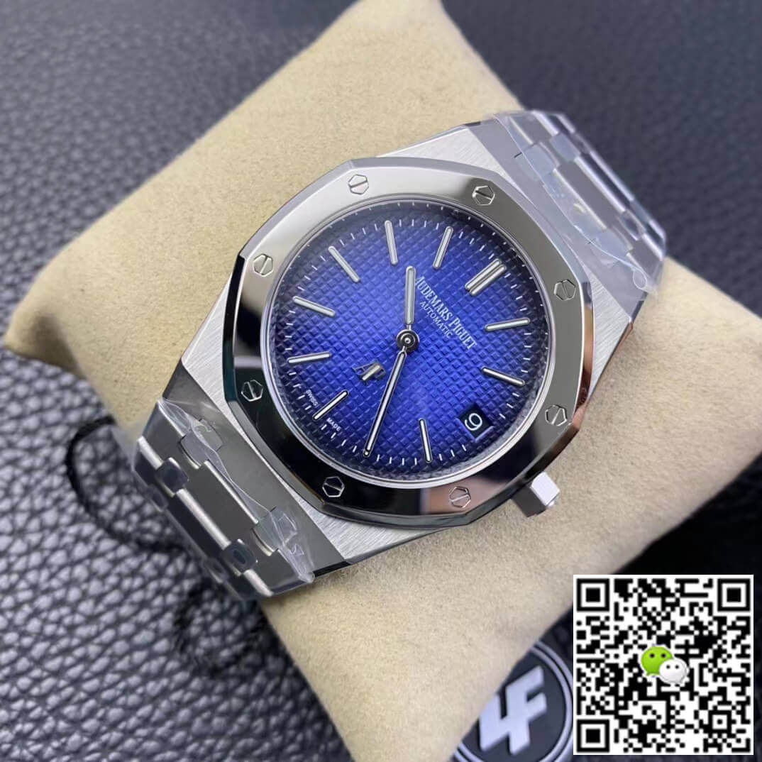 Replica Audemars P1g*et Royal Oak 15202IP.OO.1240IP.01 1:1 Best Edition ZF Factory Smoked Blue Dial
