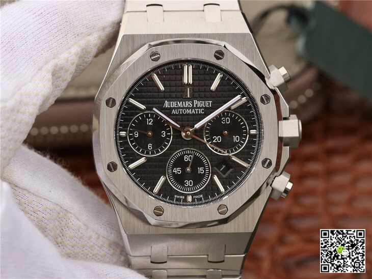 Replica Audemars P1g*et Royal Oak Chronograph 26320ST.OO.1220ST.01 1:1 Best Edition OM Factory Black Dial