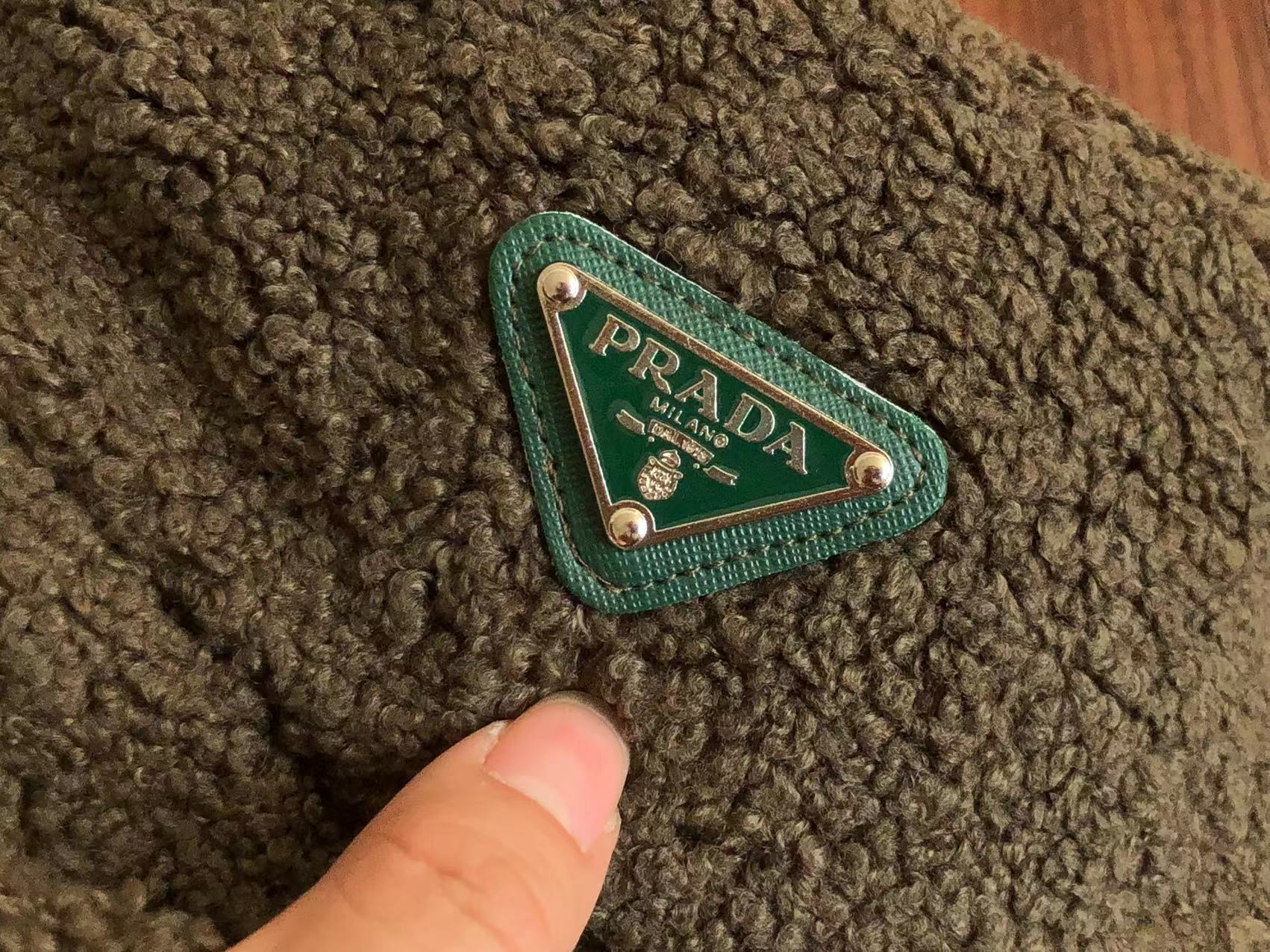 Pra*a Bucket Hat Dupe