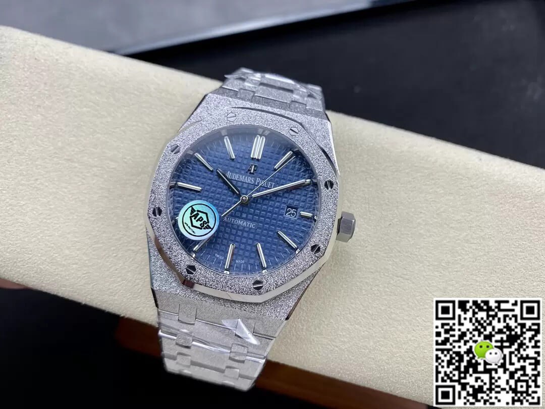 Replica Audemars P1g*et Royal Oak 15410BC.GG.1224BC.01 1:1 Best Edition APS Factory Blue Dial