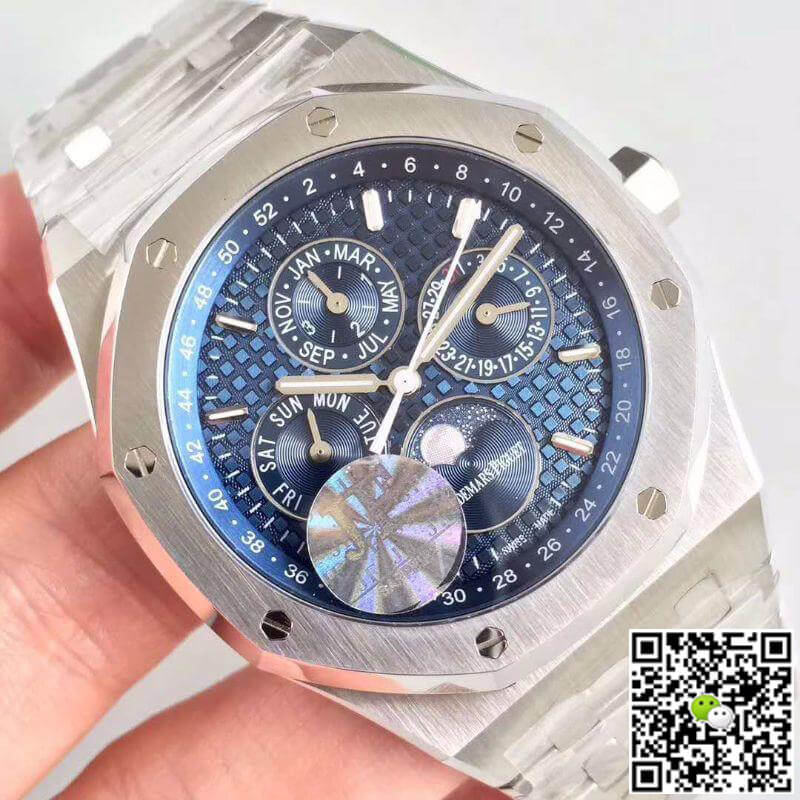 Audemars P1g*et Replica Perpetual Calendar 26574ST.OO.1220ST.02 JF Factory 1:1 Best Edition Swiss ETA5134