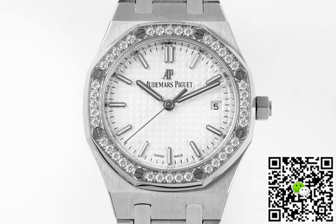 Replica Audemars P1g*et Royal Oak 77350ST 1:1 Best Edition 8F Factory Silver Dial