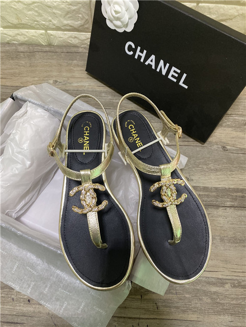 Ch**el flat sandals