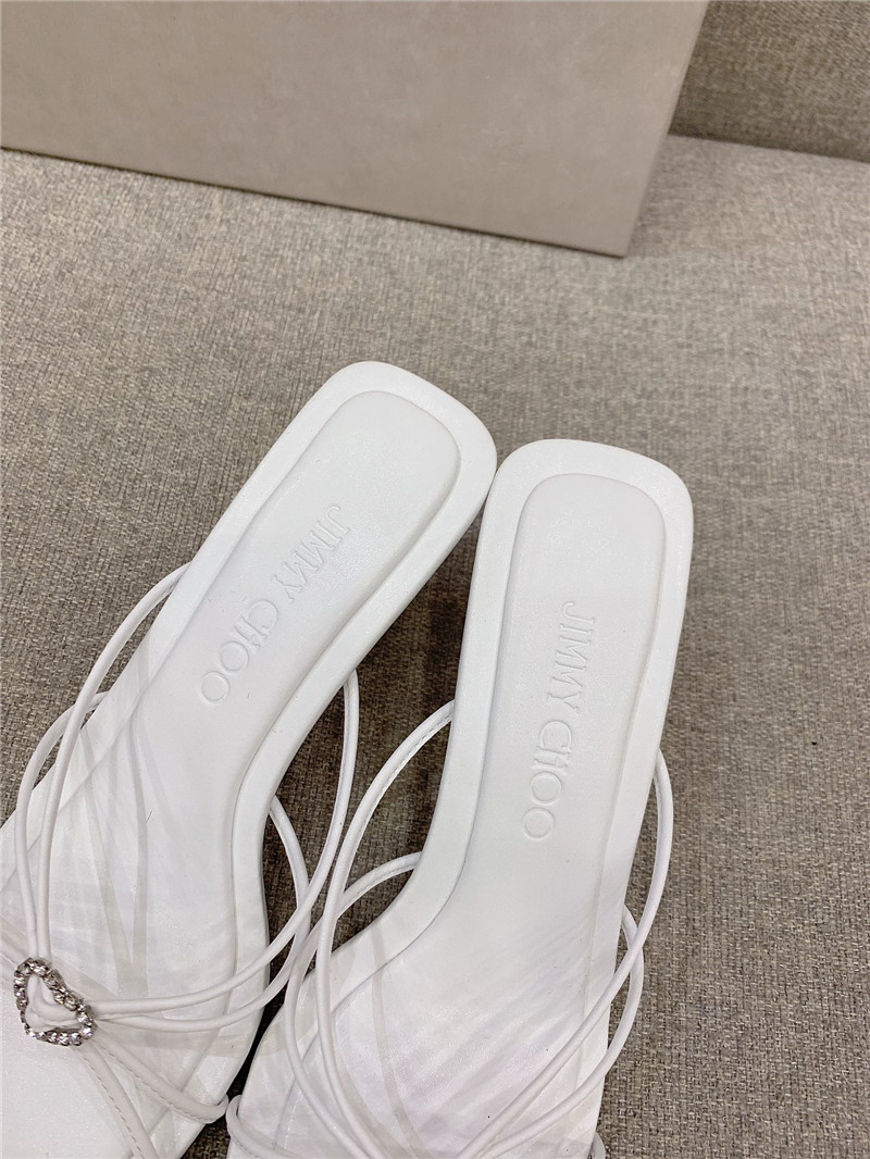 J1m*y Ch00 Heeled Slides