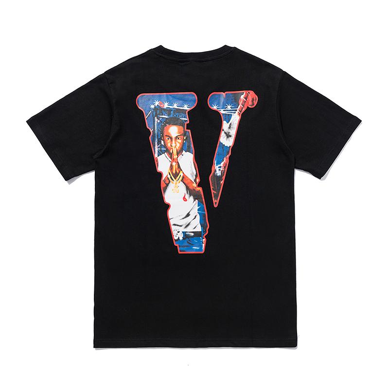 Pop Smoke x Vlone City Tee V1539