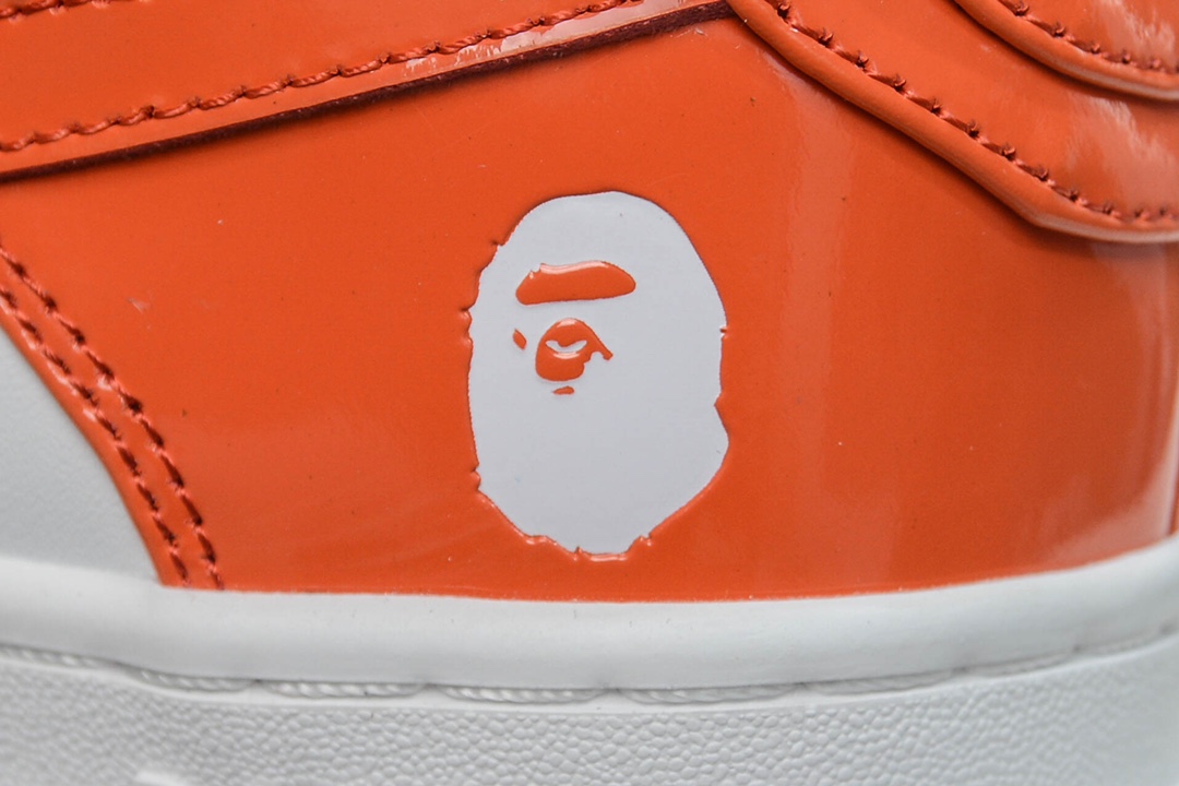 A Bathing Ape Bape Sta Low Orange