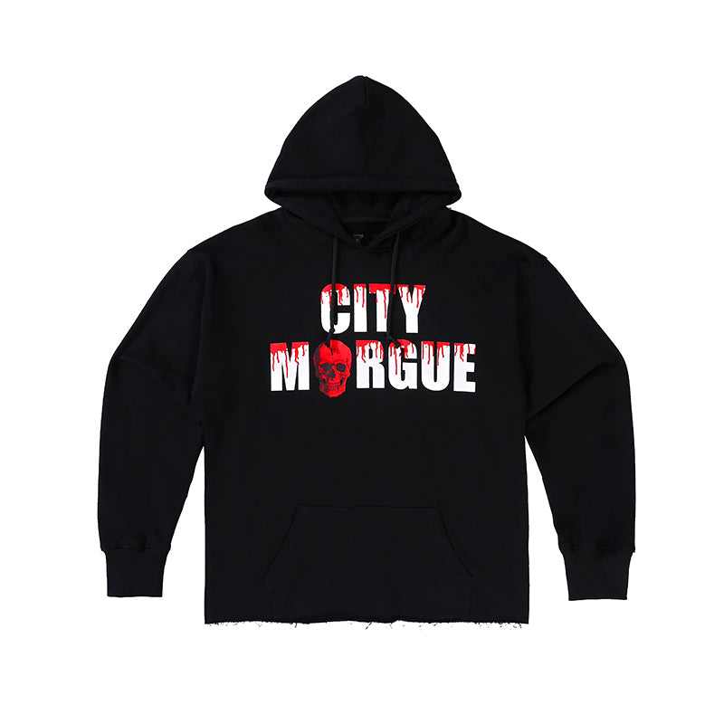 Vlone City Morgue Drip V Hoodie 6666