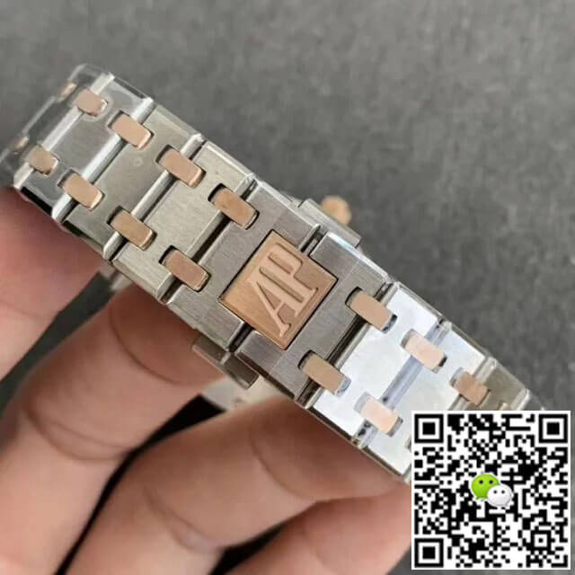 Replica Audemars P1g*et Royal Oak 67651SR.ZZ.1261SR.01 1:1 Best Edition JF Factory Silver Dial