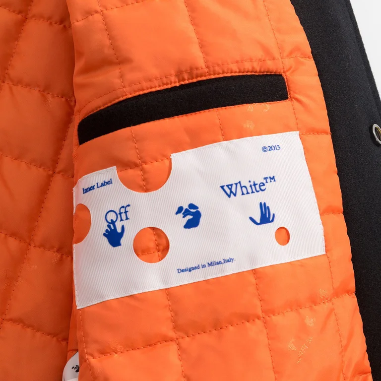 Off White Real Leather Jacket