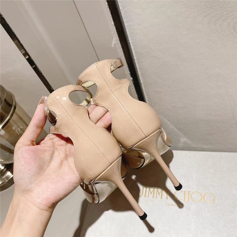 J1m*y Ch00 Paris window custom high heels