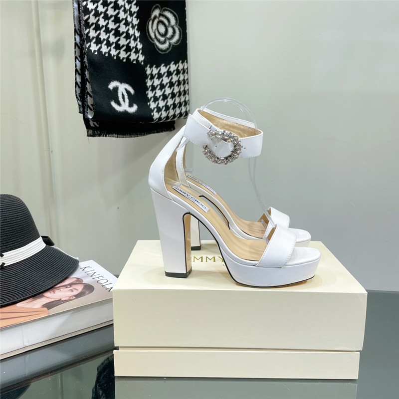 J1m*y Ch00 block heel sandals