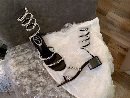 rene caovilla heels sandals