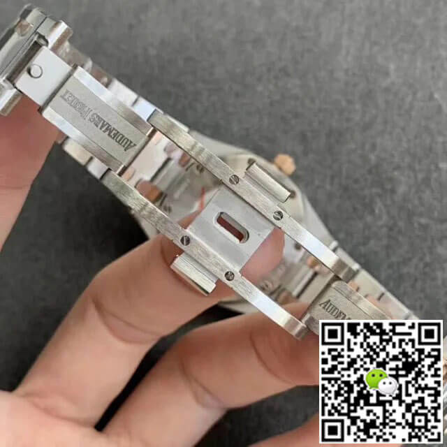 Replica Audemars P1g*et Royal Oak 67651SR.ZZ.1261SR.01 1:1 Best Edition JF Factory Silver Dial