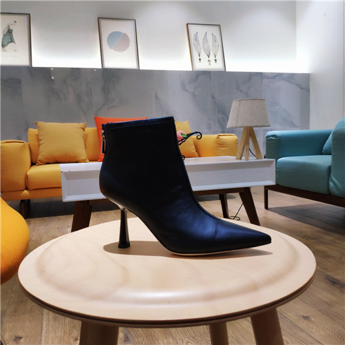 J1m*y Ch00 leather high heel boots