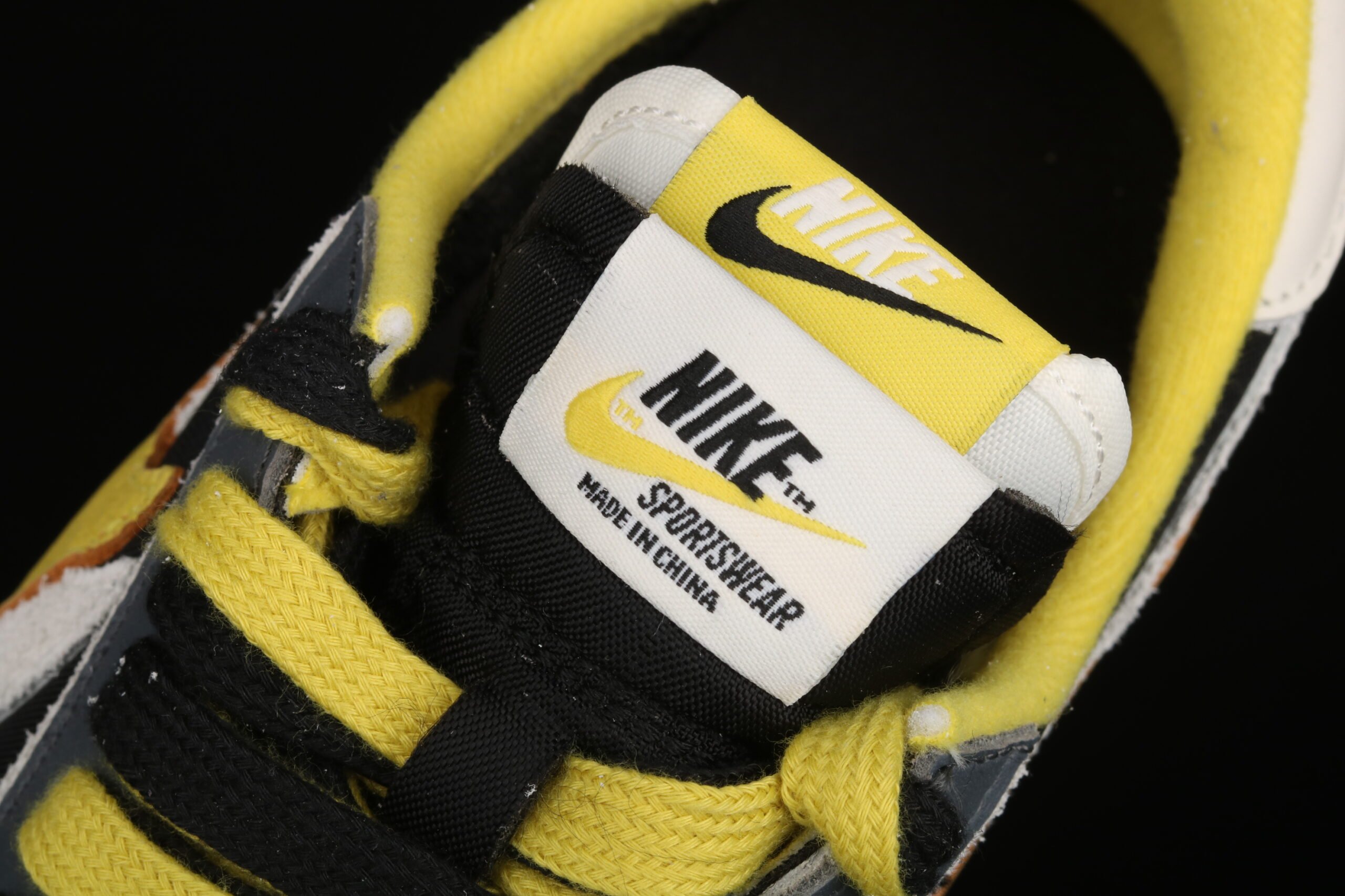 Nike LD Waffle, Sacai Undercover Black Bright Citron