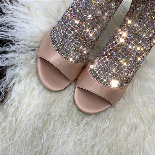 rene caovilla heel boots sandals