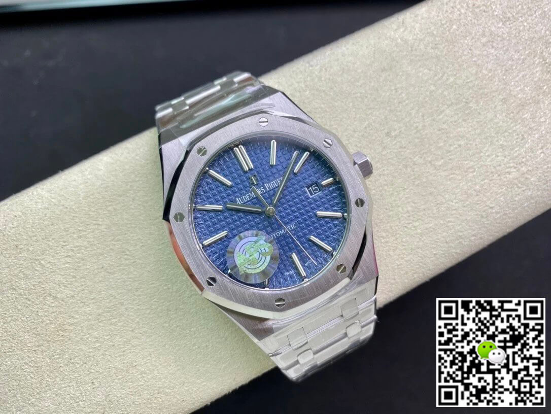 Replica Audemars P1g*et Royal Oak 15400ST.OO.1220ST.03 1:1 Best Edition APS Factory Blue Dial