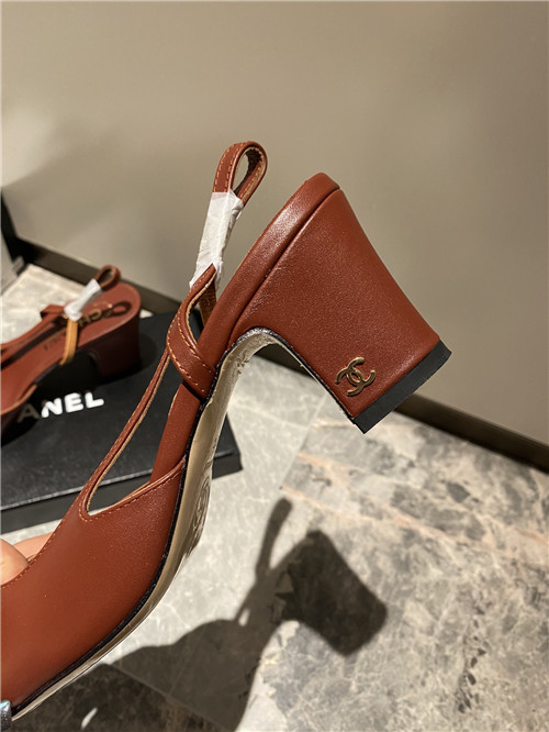 Ch**el Slingback Dupe heels sandals