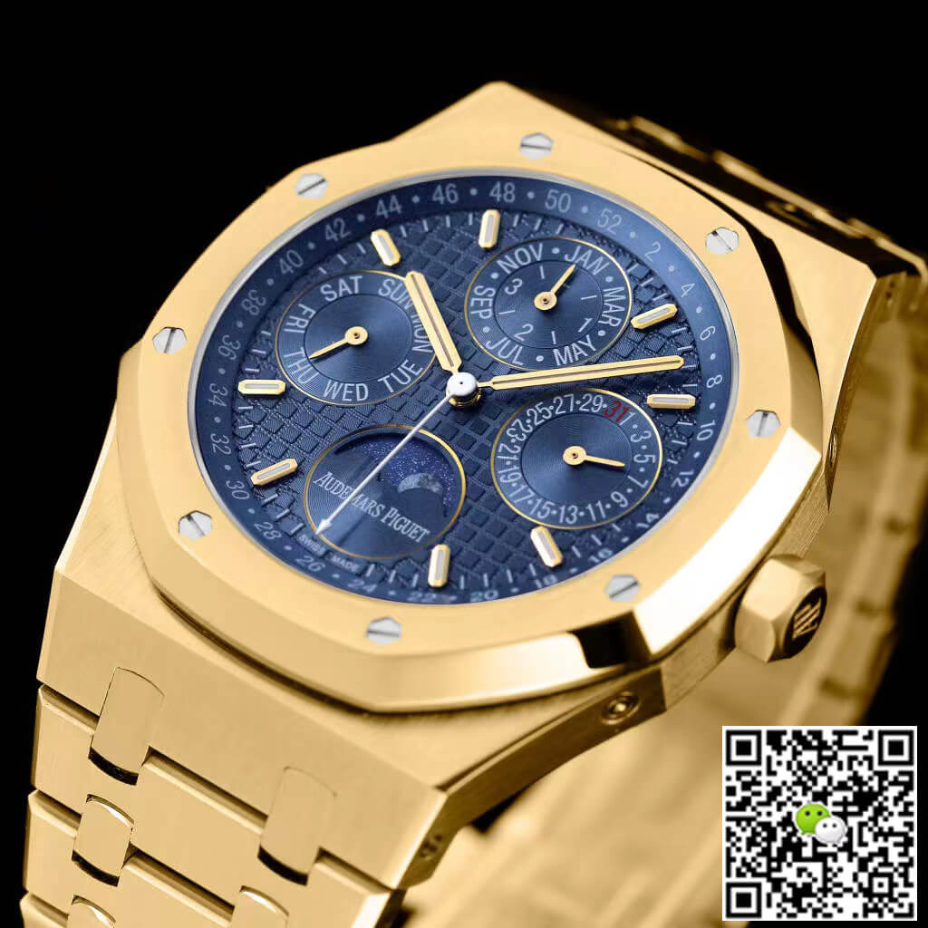 Replica Audemars P1g*et Royal Oak 26574BA.OO.1220BA.01 1:1 Best Edition APS Factory Blue Dial