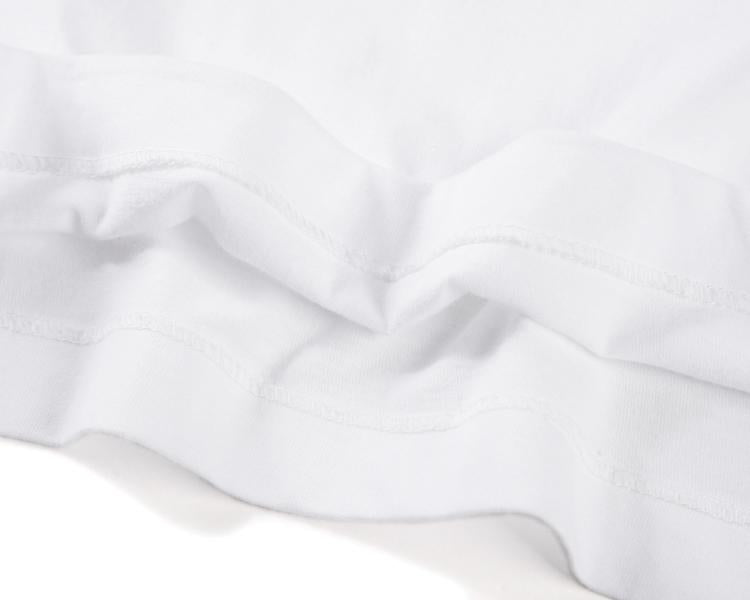 COMME DES GARCONS CDG Play Lone Sleeve T Shirt Black White