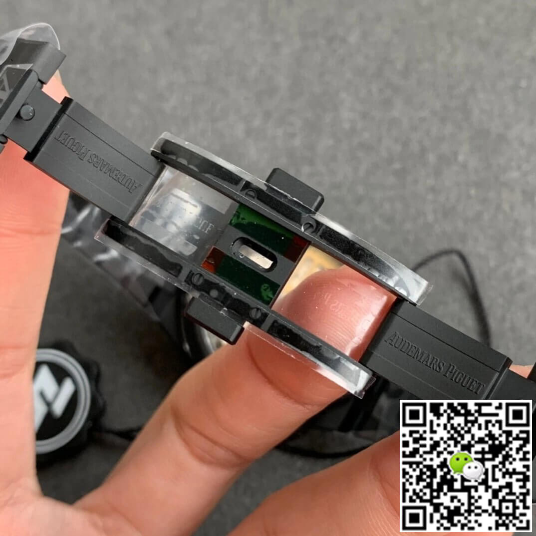 Replica Audemars P1g*et Royal Oak 15500 DLC Version 1:1 Best Edition ZF Factory Blue Dial