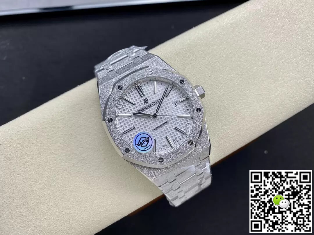 Replica Audemars P1g*et Royal Oak 15410 1:1 Best Edition APS Factory White Dial