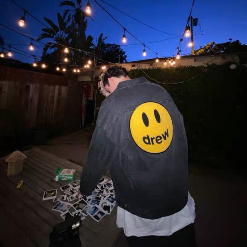 Drew denim jacket black