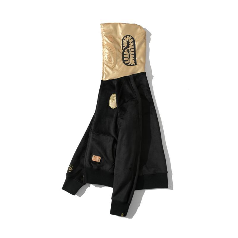 BAPE Fur Shark MA-1 Full Zip Hoodie