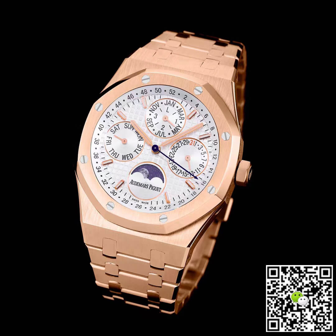 Replica Audemars P1g*et Royal Oak 26574OR.OO.1220OR.01 1:1 Best Edition APS Factory White Dial