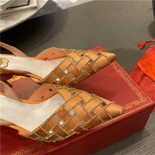 rene caovilla heel sandals