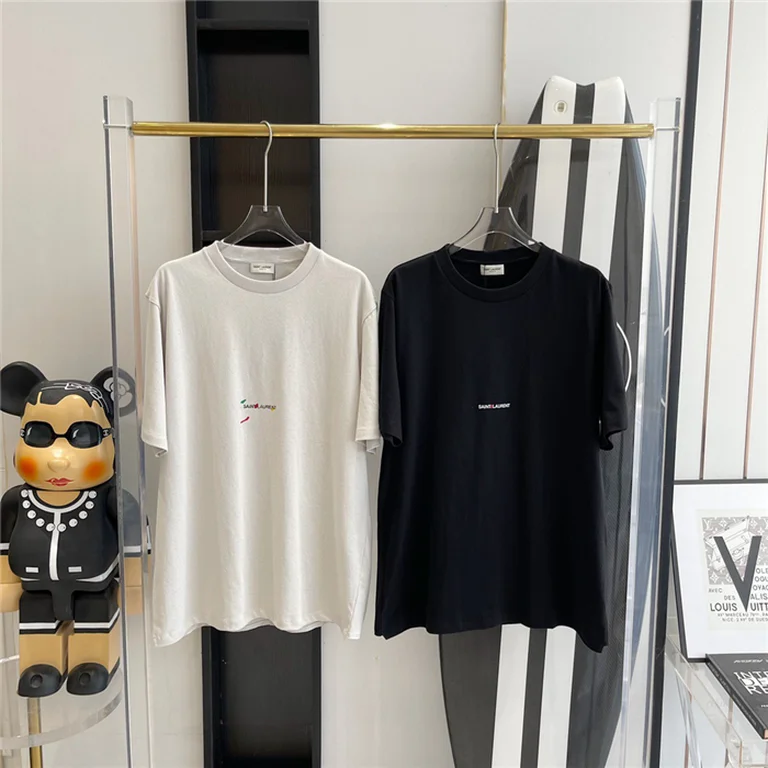 2022ss Sa1nt Lau*nt T Shirt