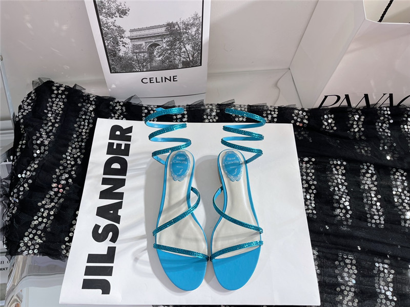 rene caovilla cleo flat sandals