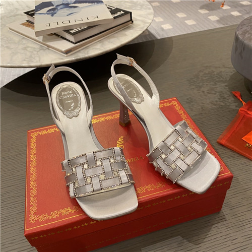 rene caovilla heel sandals